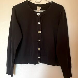 Vintage J. Jill Cotton Cardigan